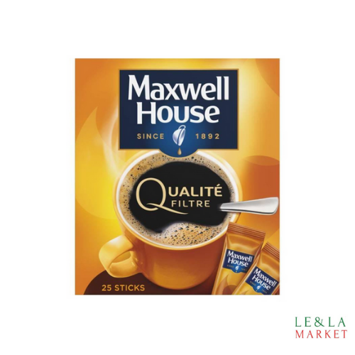 Café solube Maxwell x25 sticks