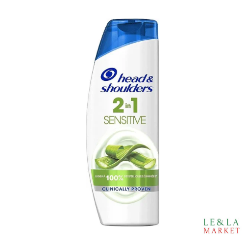 Shampooing antipelliculaire +soin 2en1 Sensitive Head&Shoulders 270ml