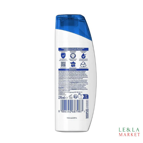 Shampooing antipelliculaire +soin 2en1 Sensitive Head&Shoulders 270ml