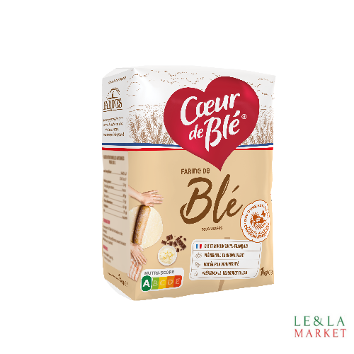 Farine de blé T65 Cœur de Blé 1kg