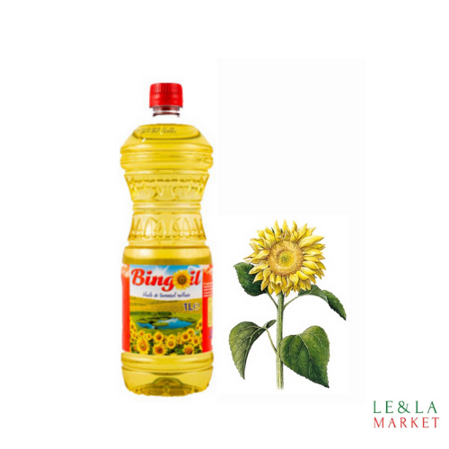 Huile de tournesol Bingoil 1L
