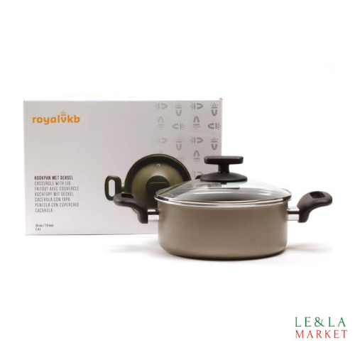 Faitout avec couvercle royalvkb 24cm