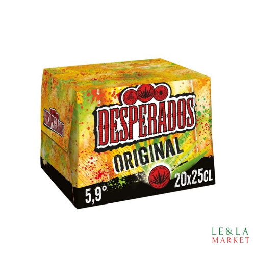 Bière Desperados orignal 5.90% Vol 20x25cl