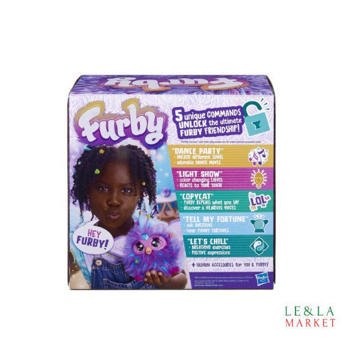 Peluche violet Furby