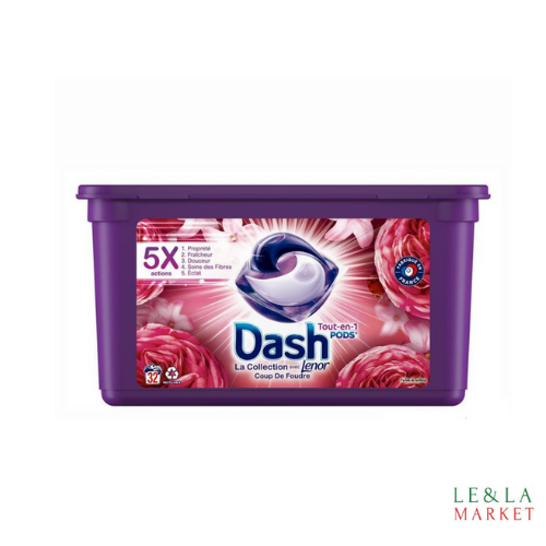 Lessive Dash Coup De Foudre 32 lavages