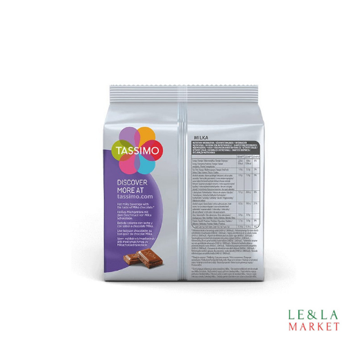 Tassimo au cacao avec lait écrémé en poudre x8
