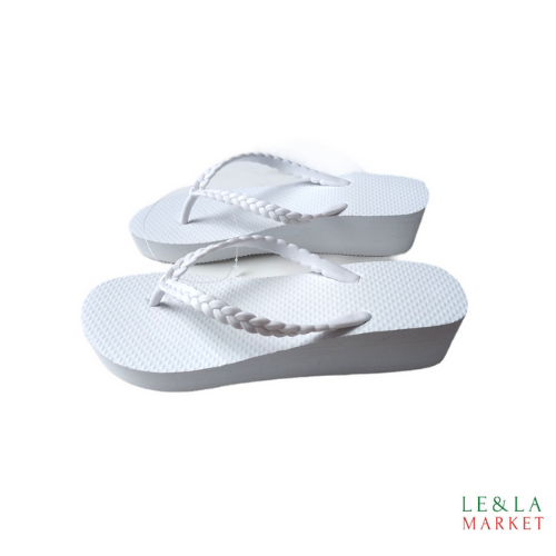 Mule à talon blanc pour femme T37-38