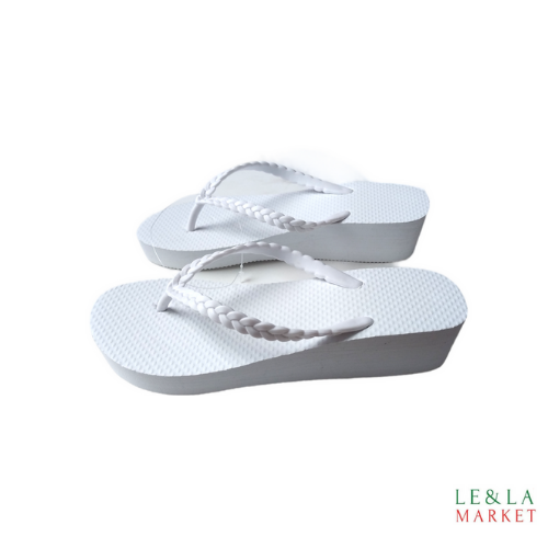 Mule à talon blanc pour femme T35-36