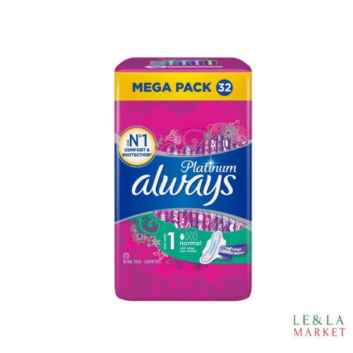Serviettes hygiénique Always Platinum T1 x32