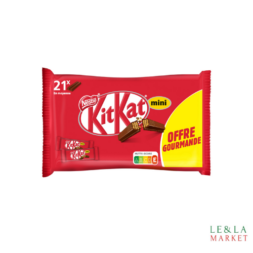 Mini barre de chocolat au lait Kit Kat 350g