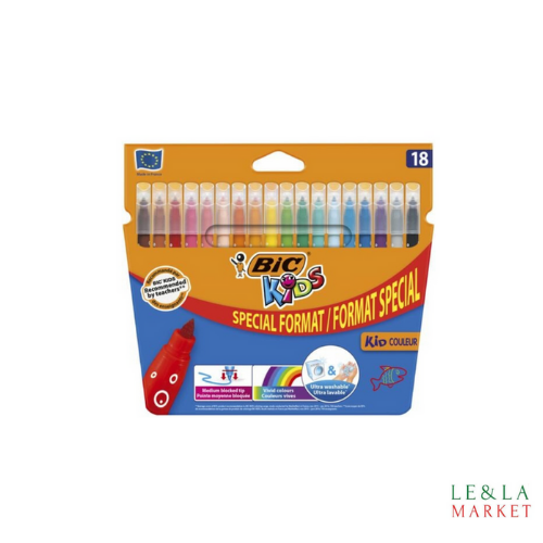 Feutre de coloriage Bic Kids x18