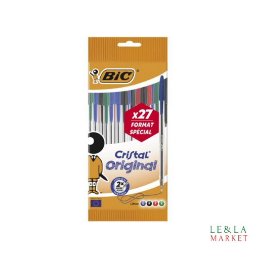 Stylo Bic Cristal Original x27