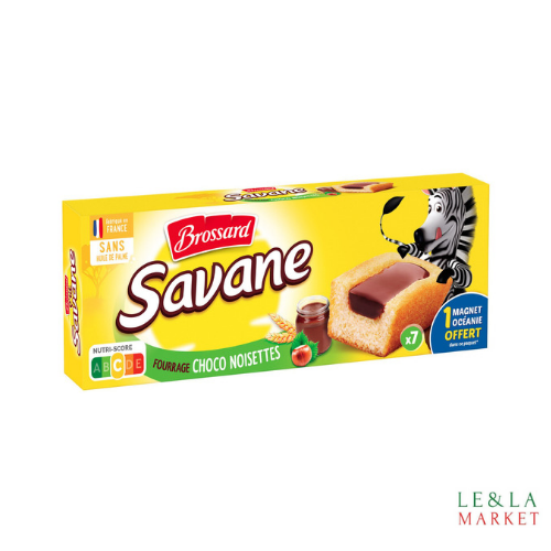 Brossard Savane fourache choco noisettes 189g
