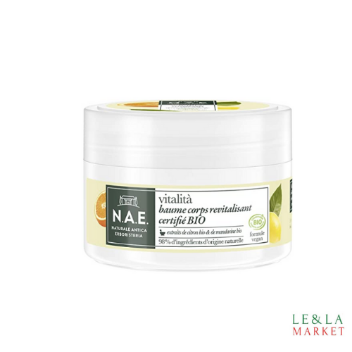 Baume corps revitalisant certifié bio N.A.E 200ml
