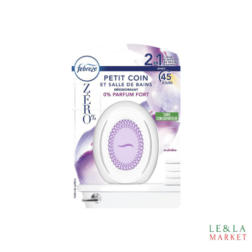 Désodorisant petit coin 2en1 ZERO% orchidee Febreze