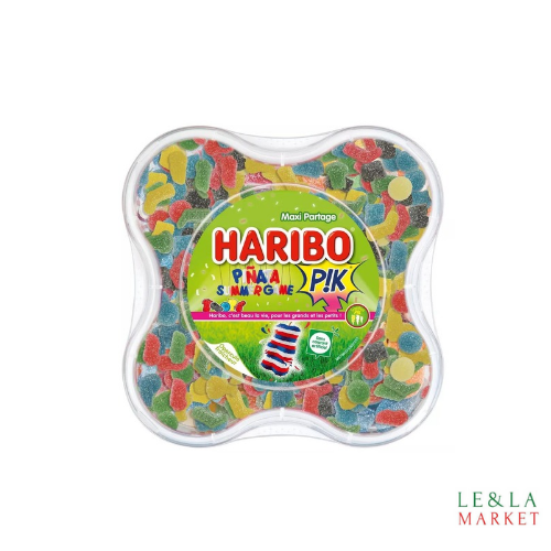 Bonbons gélifiés Pik Pinata Summer Game en boite Haribo 550g