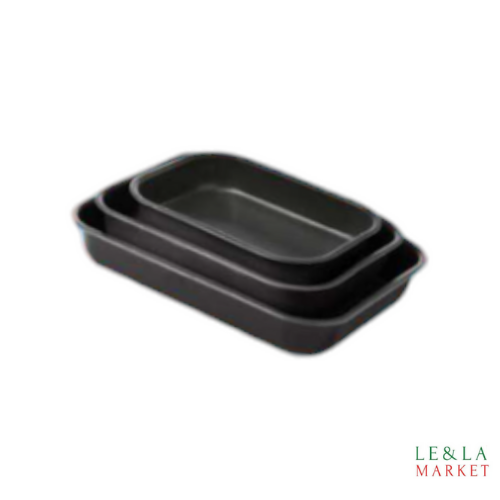 Lot de 3 plat a four en aluminium 25/30/35cm