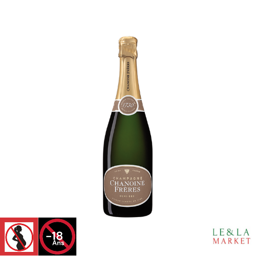 Champagne Demi Sec Chanoine Frères vol12% 75cl