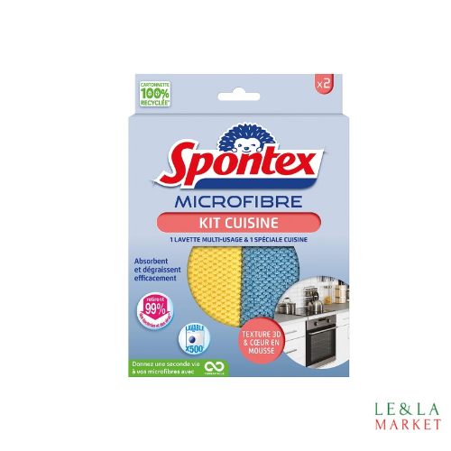 Lavettes Multi -usage , spécial cuisine x2
