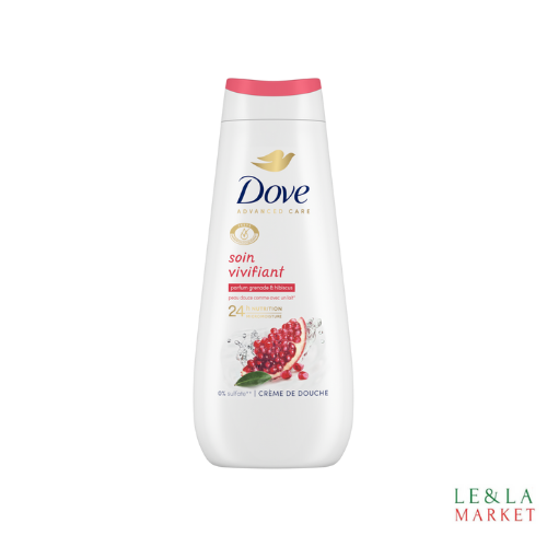 Crème de douche soin vivifiant parfum grenade Dove Advanced 400ml