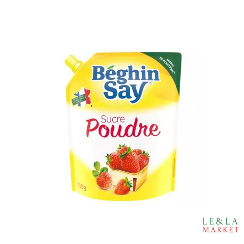 Sucre blanc en poudre Beghin Say 750g