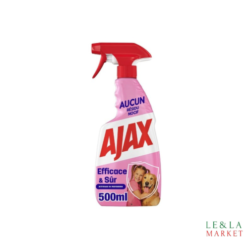 Nettoyant ménager spray efficace Ajax 500ml