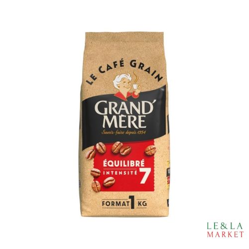 GRAND MERE Café grains Grand Mère Équilibre Intensité7 1Kg