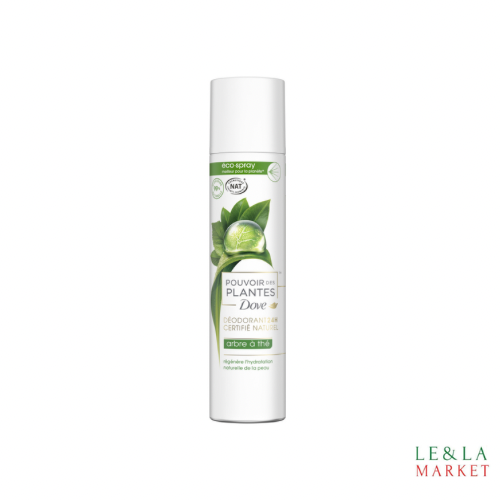 Déodorant pouvoir des plantes arbre à thé Dove 75ml