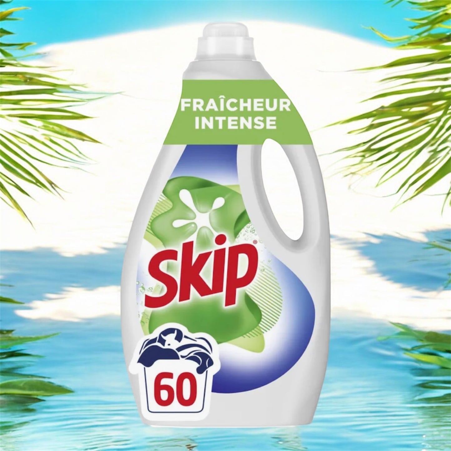 Lessive Skip fraîcheur Intense 60 lavages