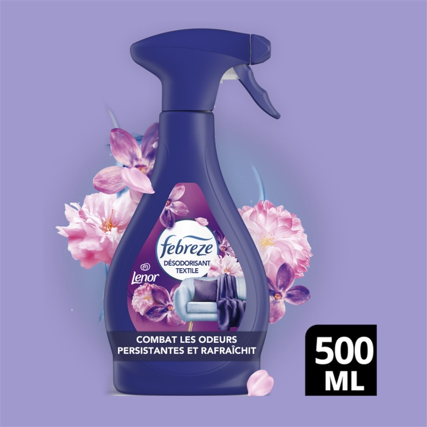Désodorisant textile bouquet floral Febreze 500ml