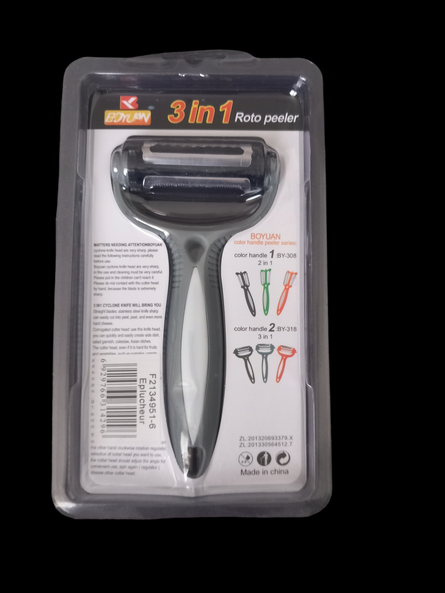 éplucheur 3en1 Roto peeler