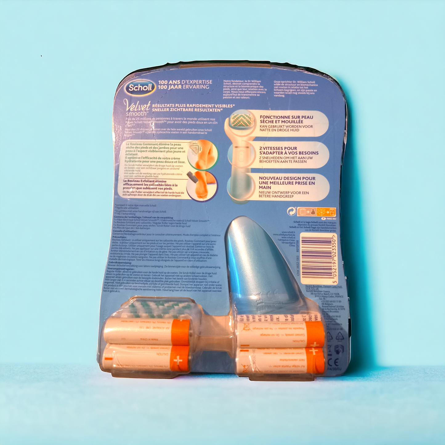 Râpe electrique Scholl Velvet smooth