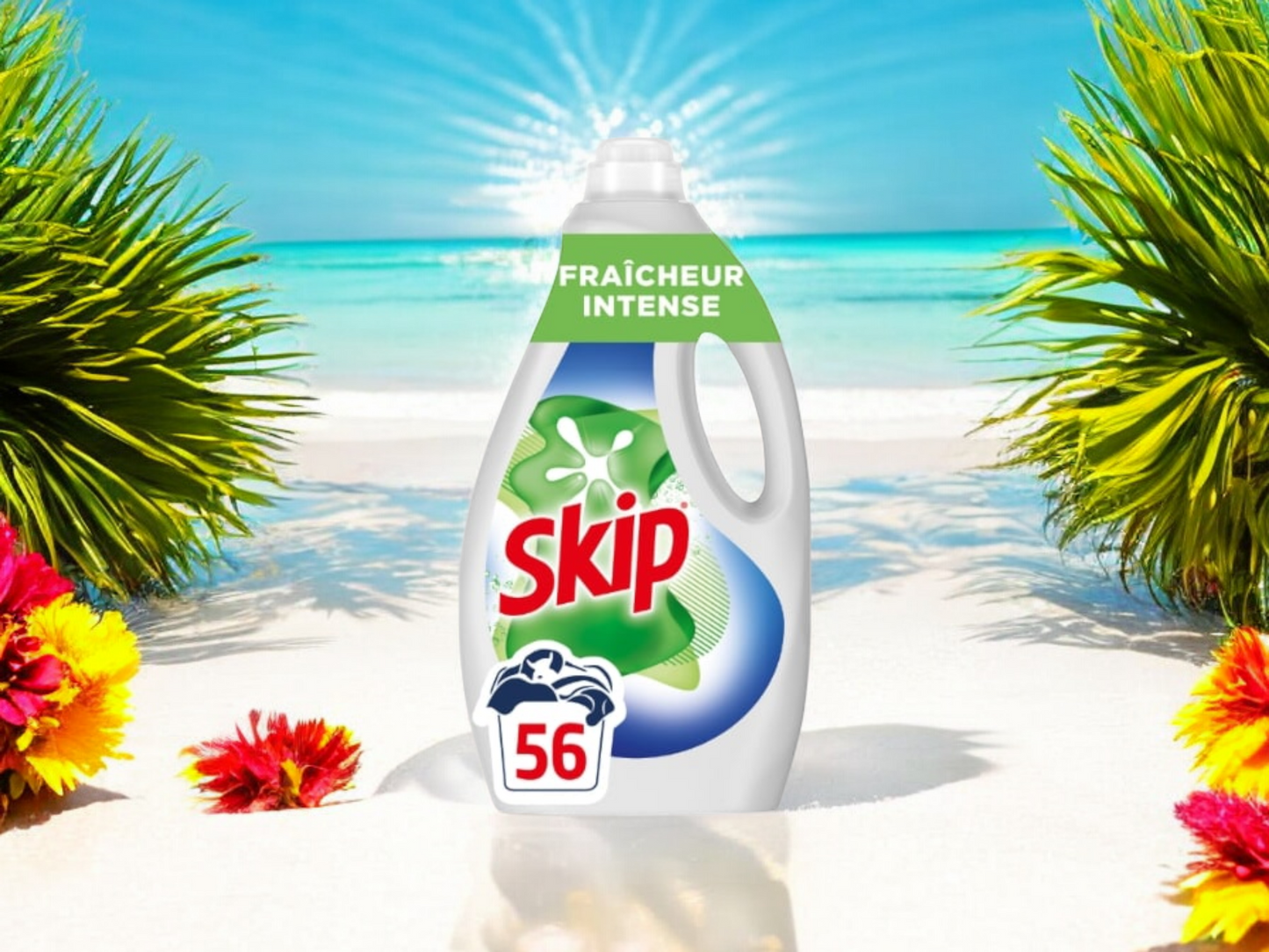 Lessive Skip fraîcheur Intense 56 lavages