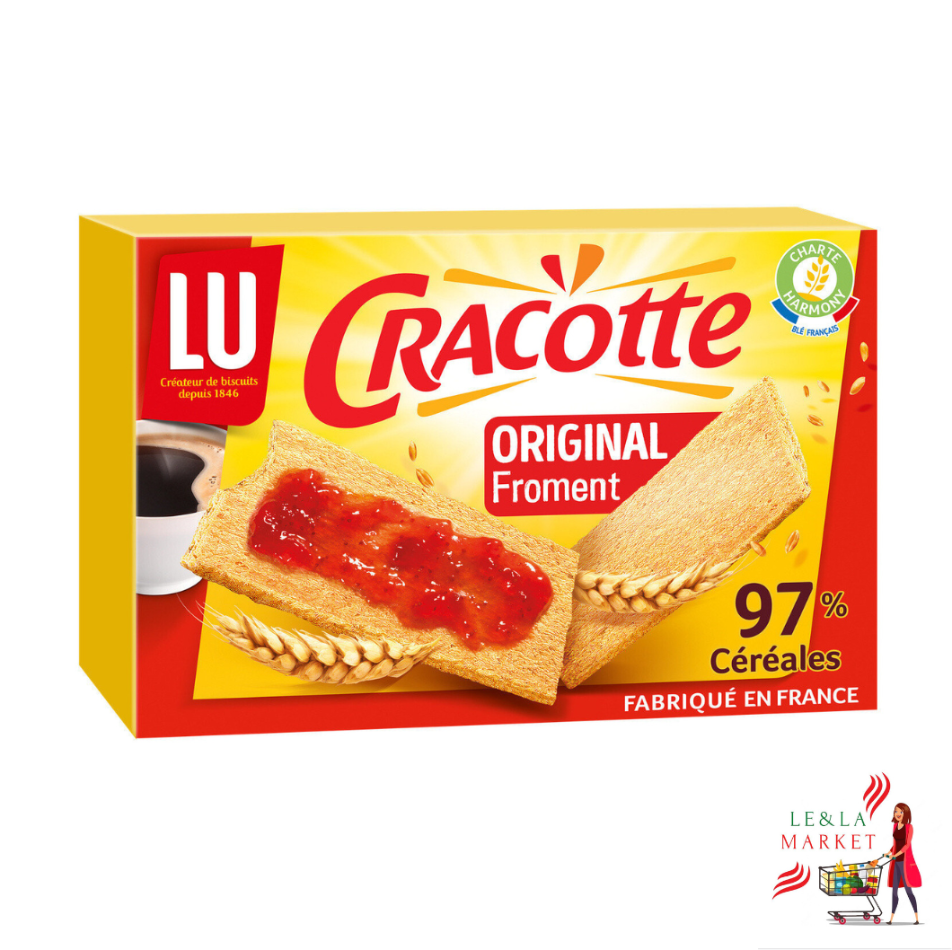 Tartine croquantes au froment Lu Cracotte 250g