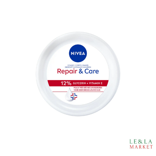 Crème Repair&Care peaux très sèches Nivea 400ml