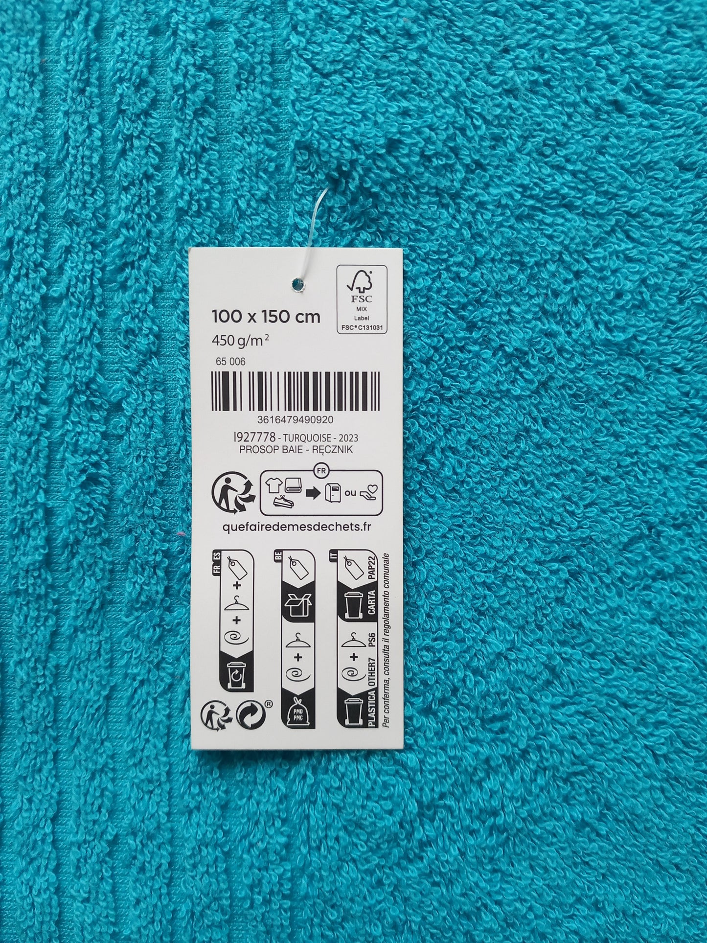 Serviette bain 100x150cm