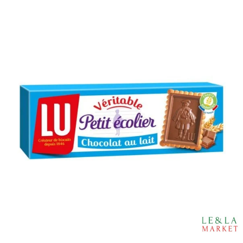 Biscuits nappés aux chocolat Lu petit écolier 150g