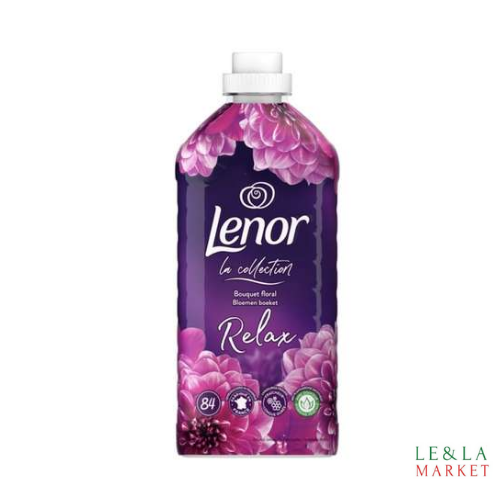 Adoucissant bouquet floral Lenor 84 lavages