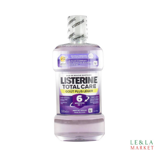 Bain douche  Total Care  Listerine 500ml