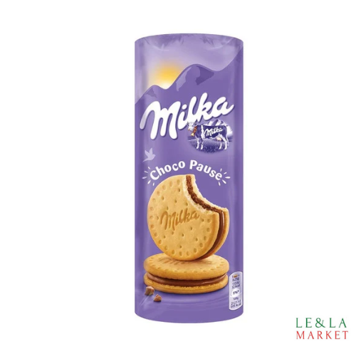 Biscuits fourrés au chocolat au lait Milka 260g