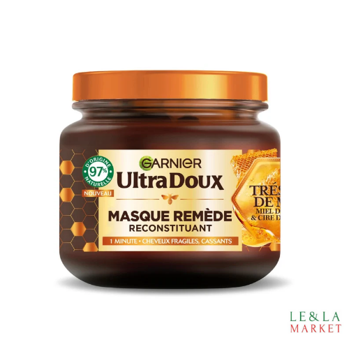 Masque remède de miel d'acacia&cire d'abeille Garnier 340ml