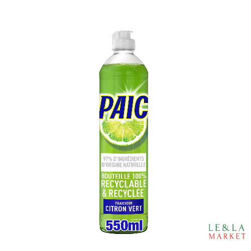 Liquide vaisselle citron vert Paic 500ml