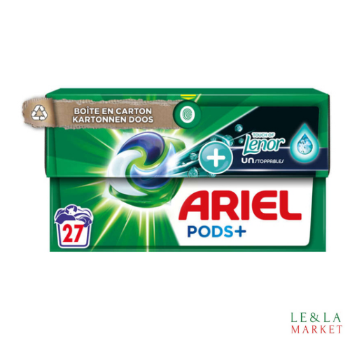 Lessive Ariel Pods+ 27 lavages