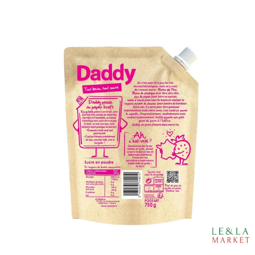 Sucre en poudre Dady 750g