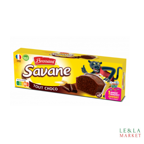 Brossard Savane tout choco 210g