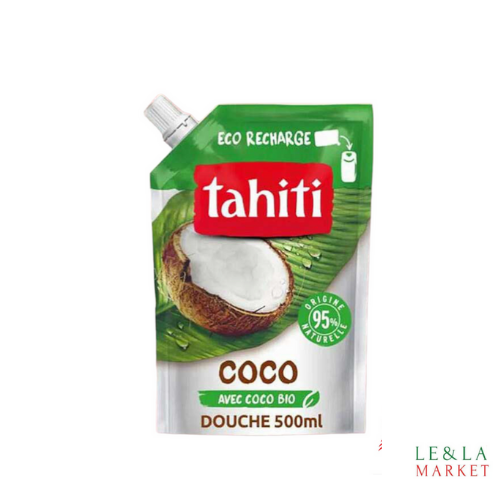 Recharge gel douche coco bio Tahiti 500ml