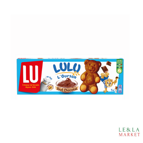 Gâteaux moelleux fourrés au chocolat LU Lulu l'ourson 150g