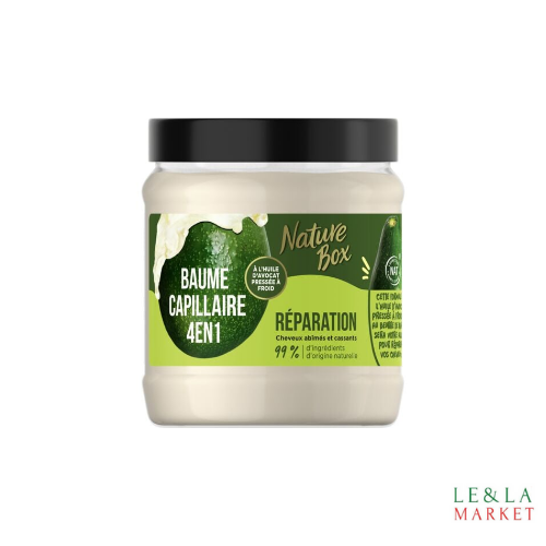 Baume capillaire 4en1 réparation Nature Box 300ml