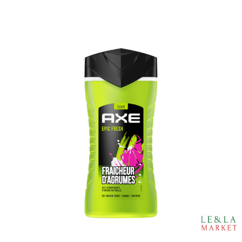 Gel douche fraîcheur d'agrume Axe 250ml