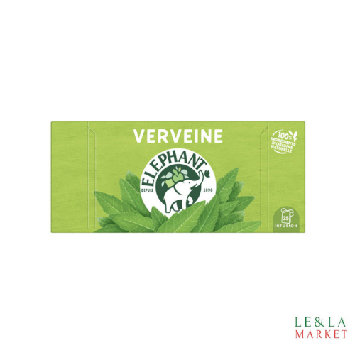 Thé verveine Elephant 25 sachets